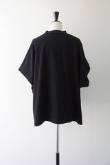 再入荷　TISSU(ティシュ) クラシック天竺　モックネックドルマンT