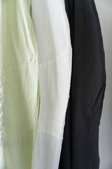 tumugu(ツムグ)　太番手ステッチコットンリネンボイル　2wayワンピース