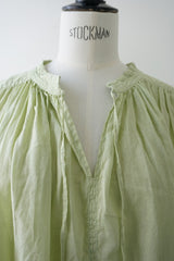 tumugu(ツムグ)　太番手ステッチコットンリネンボイル　2wayワンピース