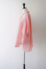 āta(アタ）ラミー半袖オーバーシャツ