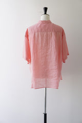 āta(アタ）ラミー半袖オーバーシャツ