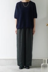 assiette(アシェット)　キュプラツィル　イージーパンツ　DK.GRN