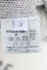 FACTORY(ファクトリー) 和紙×ペルー綿ロールネックセーター　ネイビー