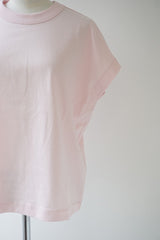 TRAVAIL MANUEL(トラバイユマニュアル) クラシック天竺フレンチT　PINK