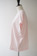 TRAVAIL MANUEL(トラバイユマニュアル) クラシック天竺フレンチT　PINK