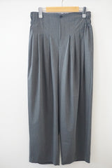 mizuiro-ind(ミズイロインド)high waist tuck PT　gray
