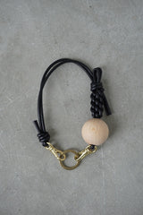 _Fot（フォート）knot　ball-hand strap  black