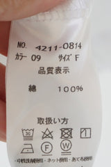 HAU(ハウ)　tops compact　neck　ブルー