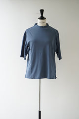 HAU(ハウ)　tops compact　neck　ブルー