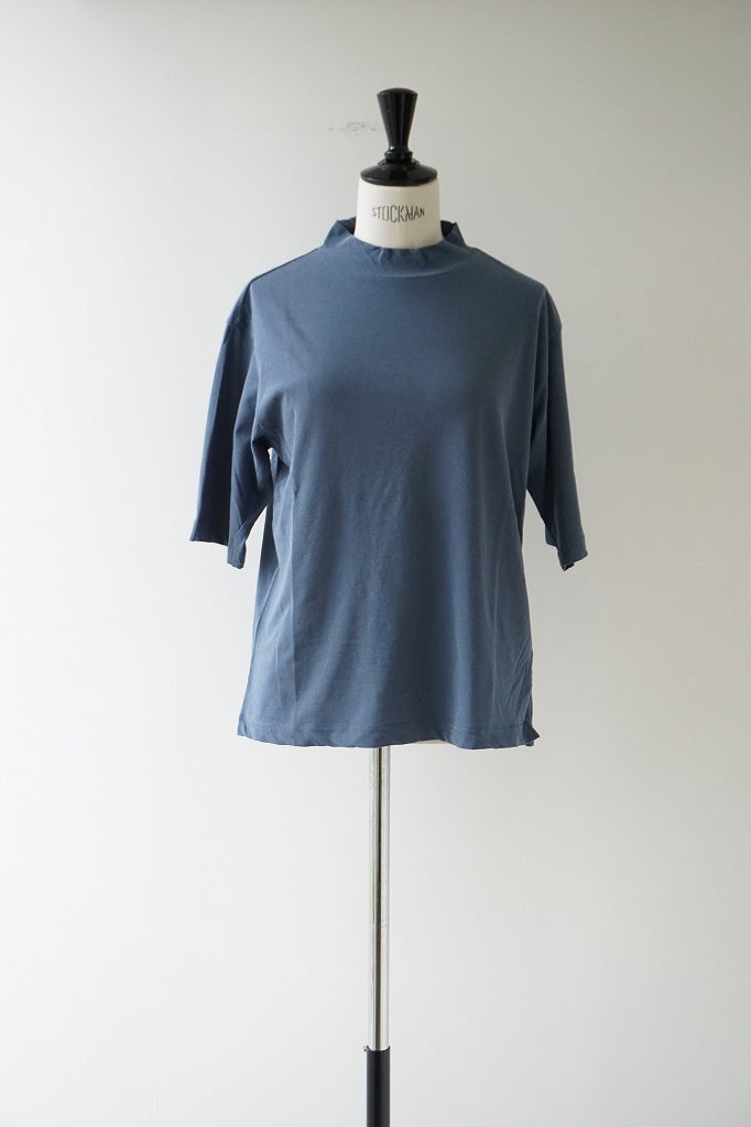 HAU(ハウ)　tops compact　neck　ブルー