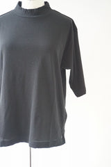 HAU(ハウ)　tops compact　neck　ブラック