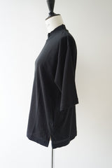 HAU(ハウ)　tops compact　neck　ブラック