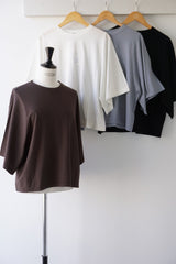 再入荷　UNIVERSAL SEVEN(ユニヴァーサルセブン) COOL強撚天竺　BIGスリーブTシャツ