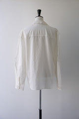 a'nuke(アンヌーク)　Cutwork Opencollar Shirts 在庫はカラーサイズ欄参照
