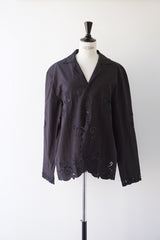 a'nuke(アンヌーク)　Cutwork Opencollar Shirts 在庫はカラーサイズ欄参照