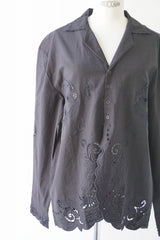 a'nuke(アンヌーク)　Cutwork Opencollar Shirts 在庫はカラーサイズ欄参照