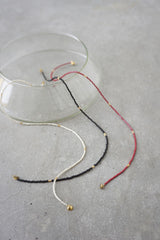 TODAYFUL（トゥデイフル）Thin Beads Choker  在庫はカラーサイズ欄参照