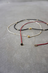 TODAYFUL（トゥデイフル）Thin Beads Choker  在庫はカラーサイズ欄参照