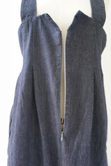si-si-si comfort(スースースーコンフォート) WIDE OVERALLS BLUE
