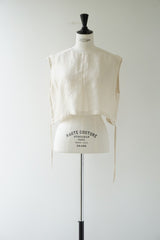 a'nuke(アンヌーク)Sleeveless Drawstring Tops IVR