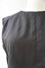 a'nuke(アンヌーク)Sleeveless Drawstring Tops BLK
