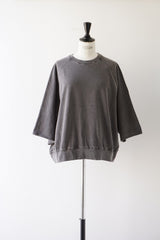 Veritecoeur（ヴェリテクール）pigment dyeing ミニ裏毛プルオーバー