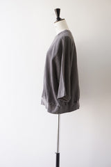 Veritecoeur（ヴェリテクール）pigment dyeing ミニ裏毛プルオーバー