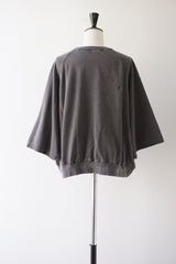 Veritecoeur（ヴェリテクール）pigment dyeing ミニ裏毛プルオーバー