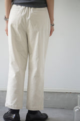 maison de soil(メゾンドソイル)　11WALE CORDUROY EASY YAPERD PANTS