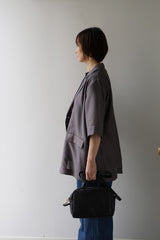 a'nuke(アンヌーク)　Sheer Halfsleeve Jacket 在庫はカラーサイズ欄参照