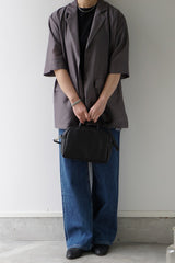 a'nuke(アンヌーク)　Sheer Halfsleeve Jacket 在庫はカラーサイズ欄参照