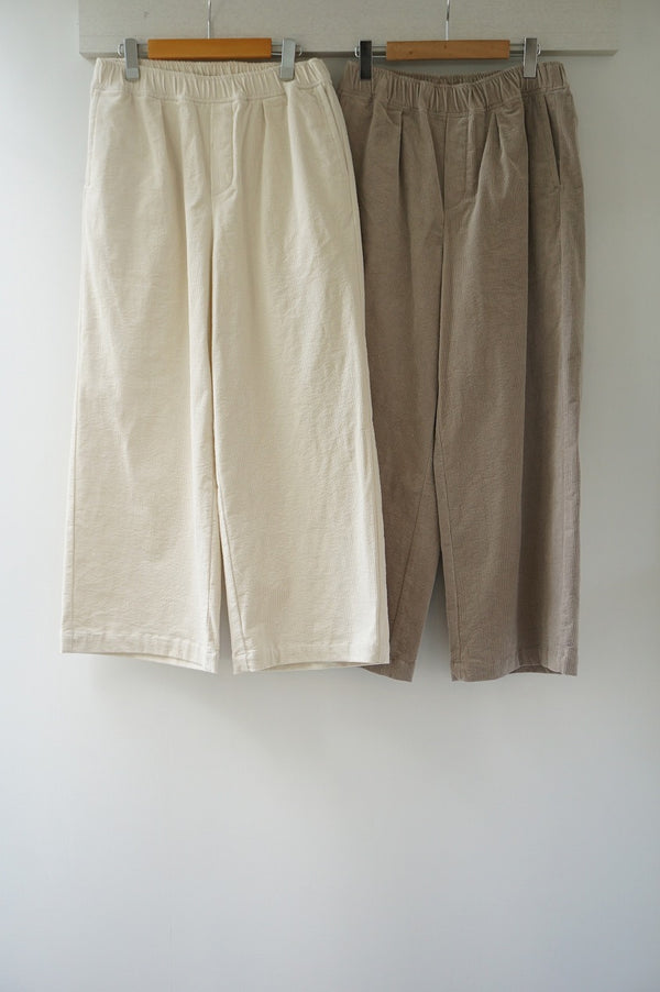 maison de soil(メゾンドソイル)　11WALE CORDUROY EASY WIDE PANTS