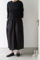 FACTORY(ファクトリー)アイリッシュリネン（シワ加工）　チューリップスカート