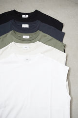 再入荷　LIFiLL(リフィル) COTTONY SLEEVELESS TEE　BLACK