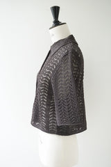 TODAYFUL（トゥデイフル）Lace Knit ShIrts C.GRY　在庫はお問合せください