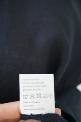 fog linen work(フォグリネンワー)スヴィトップ　ブラック