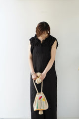 fog linen work(フォグリネンワー)マリサロペット  ブラック