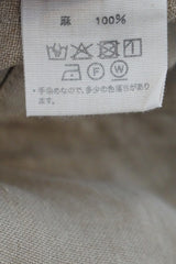 FACTORY(ファクトリー) アイリッシュリネン　オーバータックパンツ