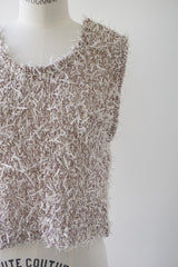 a'nuke(アンヌーク)　Mixyarn Knit Vest 在庫はカラーサイズ欄参照