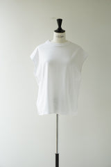 再入荷　LIFiLL(リフィル) COTTONY SLEEVELESS TEE　WHITE