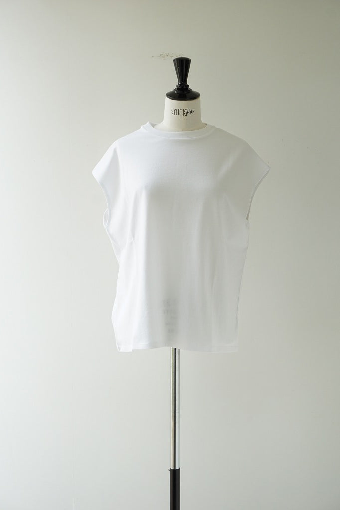 再入荷　LIFiLL(リフィル) COTTONY SLEEVELESS TEE　WHITE