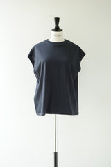 再入荷　LIFiLL(リフィル) COTTONY SLEEVELESS TEE　GREYSH NAVY