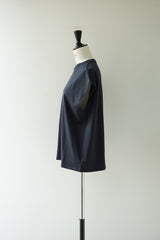 再入荷　LIFiLL(リフィル) COTTONY SLEEVELESS TEE　GREYSH NAVY