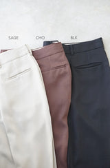 TODAYFUL（トゥデイフル）Tuck Wide Trouseres　在庫はカラーサイズ欄参照
