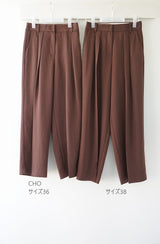 TODAYFUL（トゥデイフル）Tuck Wide Trouseres　在庫はカラーサイズ欄参照