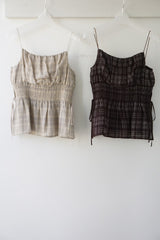 TODAYFUL（トゥデイフル）Check Jacquard Camisole 在庫はカラーサイズ欄参照