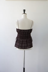 TODAYFUL（トゥデイフル）Check Jacquard Camisole 在庫はカラーサイズ欄参照
