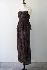 TODAYFUL（トゥデイフル）Check Jacquard Camisole 在庫はカラーサイズ欄参照