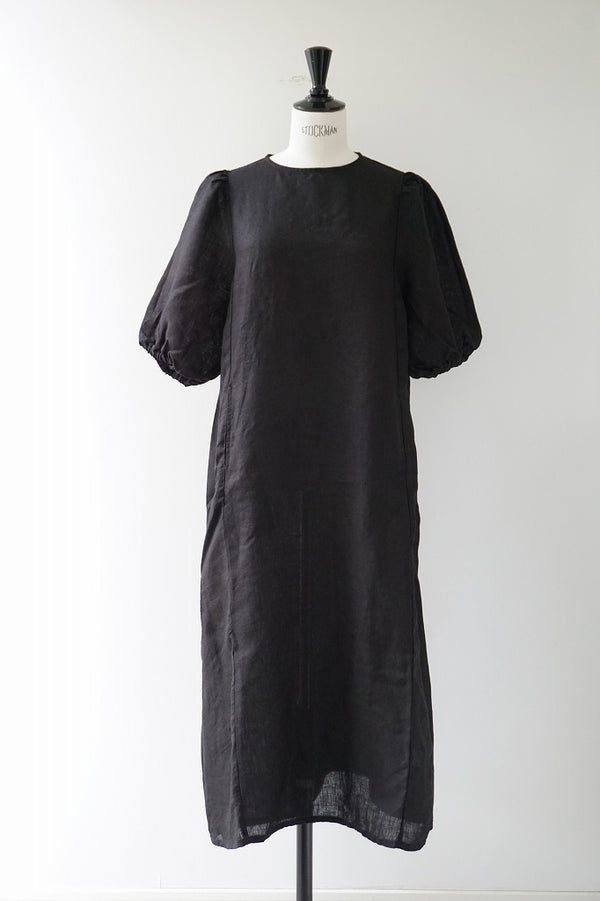 ワナワン パクジフン 着用◆ORDINARY PEOPLE◆PAINTER SLEEVES ◇ハイカンウントツイルワンピース（0775140501