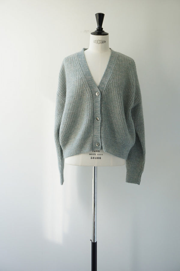 utilite(ユティリテ) Mohair knit ショートカーディガン